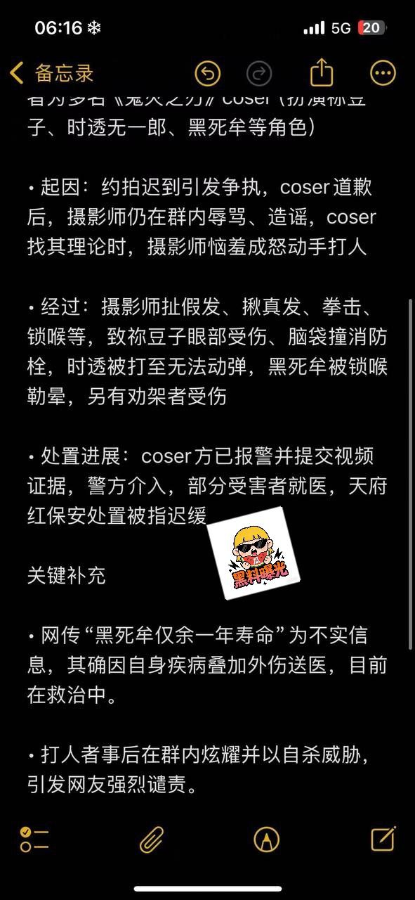炸裂！成都天府红摄影师暴打多名《鬼灭之刃》coser，现场堪比修罗场 - 图片