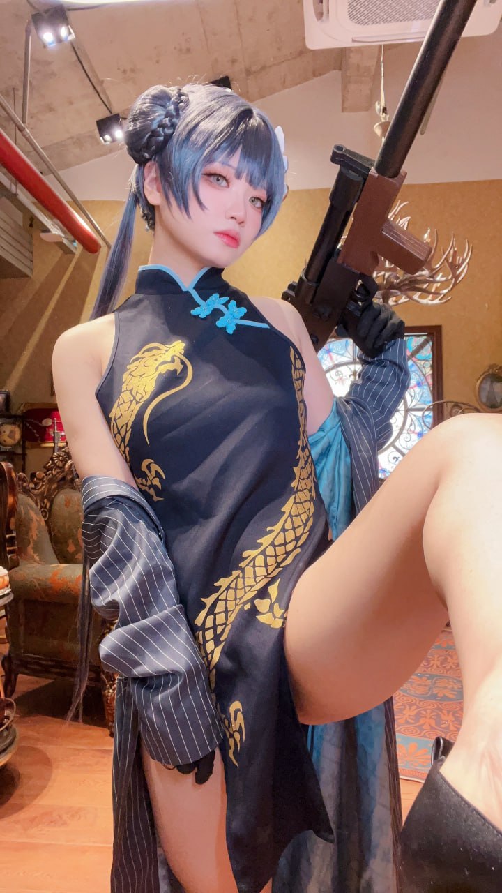 #伊喵君_Nya #旗袍 #coser
