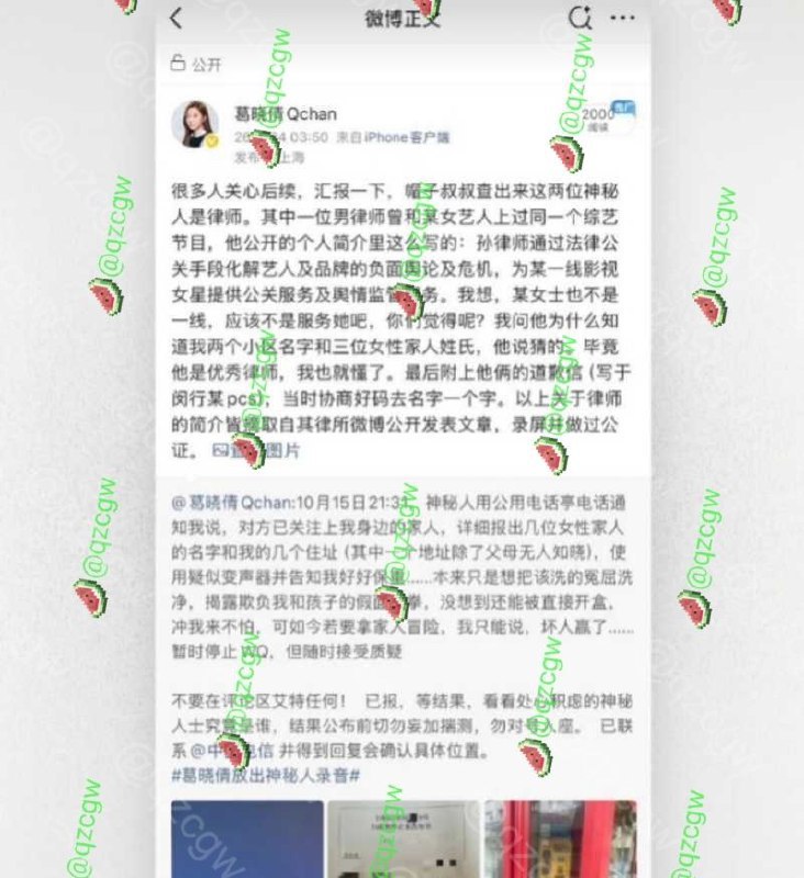 葛晓倩杀疯了 曝光张雨绮代孕瓜再添实锤？！ - 图片